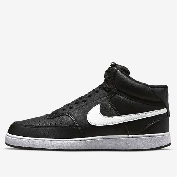 Nike Men’s Court Vision Mid Next
Nature

Black/Black/White
Sneakers 
DN3577-001 - Picture 13 of 16